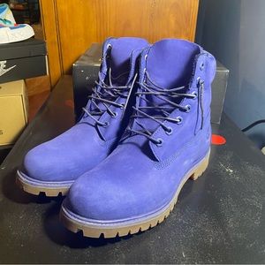 Royal Blue Timberland Premium Waterproof 6 Inch Boot